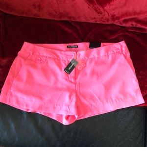 Women’s Hot pink Express shorts •NEW• with tags